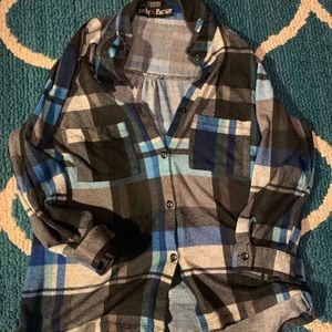Blue Flannel—Super Warm & Cozy